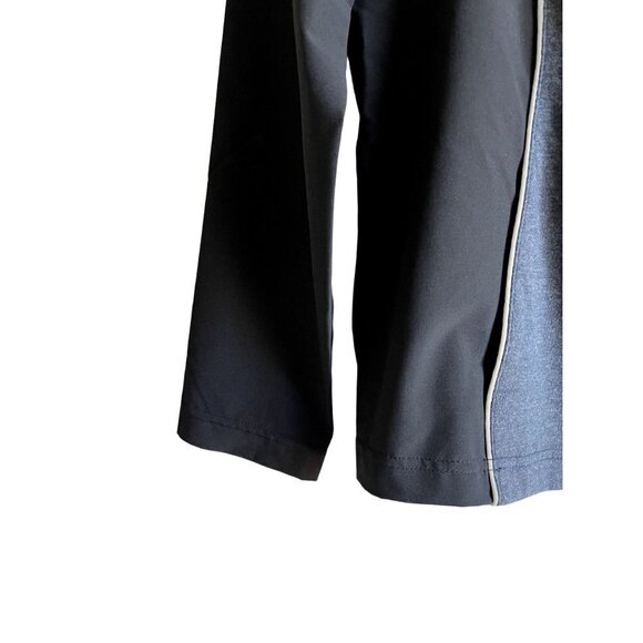 Chico's Weekends Charcoal Gray Black Full Zip Lightweight Jacket Size 1/Medium - Picture 3 of 6